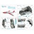 1/48 F9F-8P Photo Cougar Interior 3D Decal for Kitty Hawk