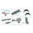1/48 TF-9J/F9F-8T Twin Cougar/Twogar Interior 3D Decal for Kitty Hawk