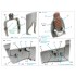 1/48 Boeing F4B-4 Interior 3D Decal for Clear Prop