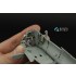 1/48 WWII SBD-5/A-24B Pilot Cockpit 3D Decals for Accurate Miniatures/Academy Kits