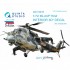 1/72 Mi-24P Interior Detail Set (on decal paper) for Zvezda Kit