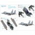 1/72 F-15E Strike Eagle 3D-Printed & Coloured Interior on Decal Paper for GWH kits