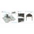 1/72 Yakovlev Yak-9D 3D-decal Interior Details for Zvezda kit
