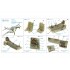 1/72 Me 410 Interior Parts (3D decal) for Fine Molds