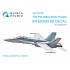 1/72 F/A-18A/C early Interior Details on 3D Decal (Academy) 