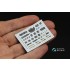 1/72 Bf 110G2/4 Interior 3D Decal for Eduard kits