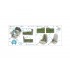 1/72 Bristol Beaufighter Mk.21 Interior 3D Decal for Hasegawa/MPM kits