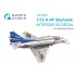 1/72 A-4F Interior Details on 3D Decal (Fujimi/Hobby 2000)