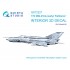 1/72 MiG-21bis early Interior Details on 3D Decal (Eduard)