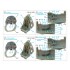 1/72 Spitfire Mk.Vc Interior Details on 3D Decal (Airfix)