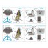 1/72 I-16 Type 5 Interior Details on 3D Decal (Zvezda)
