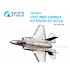 1/72 F-35A/F-35C Lightning II Interior Details on 3D Decal (Tamiya)