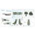 1/72 F-14D Super Tomcat Interior 3D Decal for Tamiya
