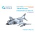1/48 RF-4C Phantom II (early) Interior 3D Decal (Hasegawa) #Small with parts