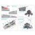 1/48 RF-4C Phantom II (early) Interior 3D Decal (Hasegawa) #Small with parts