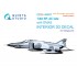 1/48 RF-4C Phantom II (late w/DMAS) Interior 3D Decal (Hasegawa) #Small w/parts