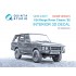 1/24 Range Rover Classic '92 Interior 3D Decal Small Version for Aoshima
