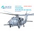 1/35 HH-60G Pave Hawk Interior Details on 3D Decal (Kitty Hawk) #Small Version