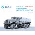 1/35 KrAZ-255B Interior 3D Decal Small Version for Roden