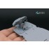 1/35 UH-1Y Interior Details on 3D Decal (Academy) #Small Version