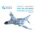 1/48 F-4E with DMAS Interior Parts (3D decal) Small version for Meng kits