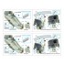 1/48 AH-1Z Zulu Cobra/Viper Interior 3D Decal for KittyHawk kits (small version)