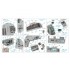 1/48 Boeing B-17G Interior 3D Decal for HK models kits (small version)