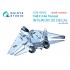1/48 F-14A Tomcat Interior Details on 3D Decal (GWH) #Small Version