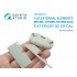 1/35 H-60 Family External Elements Early for Kitty Hawk Kit