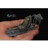 1/32 Mid WWII British Fighter Seatbelts (with metal buckles)