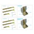 1/32 WWII Red Army AF Seatbelts Type 1 with Metal Buckles for All Kits