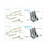 1/48 WWII US Seatbelts with Metal Buckles