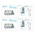 1/48 H-60 Family Folding Seat for ICM Kit