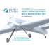 1/48 Su-31 Landing Gear & Wheels w/PE & Fiberglass Parts by Quinta