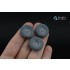 1/35 UAZ-469 Family Tyre set for Zvezda kits