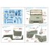 1/35 JGSDF Mitsubishi Type 73 Shin Light Truck Detail Set for Trumpeter