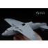 1/48 LaGG-3 series 66 Radiators Cowls and Spinner for Zvezda kit