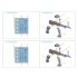 1/48 Vickers K Machine Gun (2pcs)