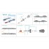 1/48 R-27ER Air-to-Air Missiles with Launchers, 2pcs