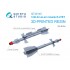 1/48 R-27ET Air-to-Air Missiles with Launchers, 2pcs