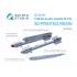 1/48 R-73L Air-to-Air Missiles with Launchers, 6pcs