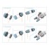 1/48 Su-30SM Exhaust Nozzles (Engines Running) (Zvezda)