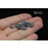 1/72 Yak-1 Ski Landing Gear for Zvezda kits