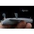 1/72 Yak-1 Undercarriage Covers for Zvezda kits