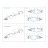 1/72 B8M-1 80mm Rocket Pods (2pcs) for All Kits