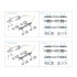 1/72 MBD2-67U Ejector Racks w/FAB-100-120 Bombs (2+8pcs) for All Kits