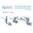 1/72 Su-25 Landing Gear Struts for Zvezda