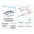 1/72 R-73L Air-to-Air Missiles with Launchers (6pcs)