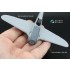 1/72 WWII La-5 Engine Cowlings Correction Set for Zvezda Kit