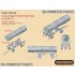 1/48 F-16 Turbo Jet Engine F110-GE-129 with Trailer for Tamiya kit